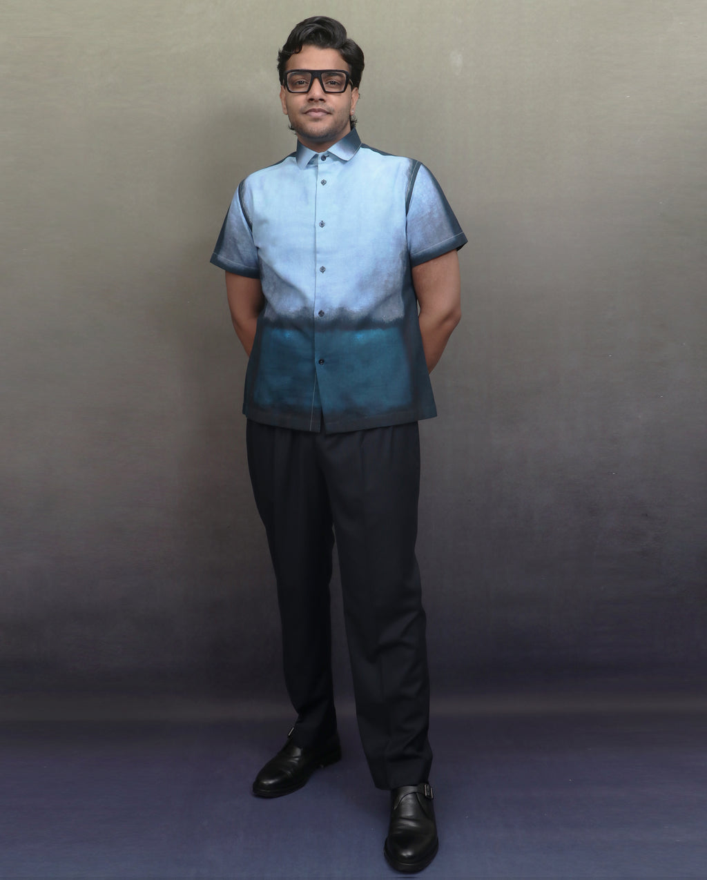 Blue Gradient Shirt