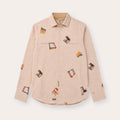 FURNITURE PRINT MESH SHIRT