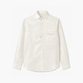Classic Shirt with Exposed Embroidery