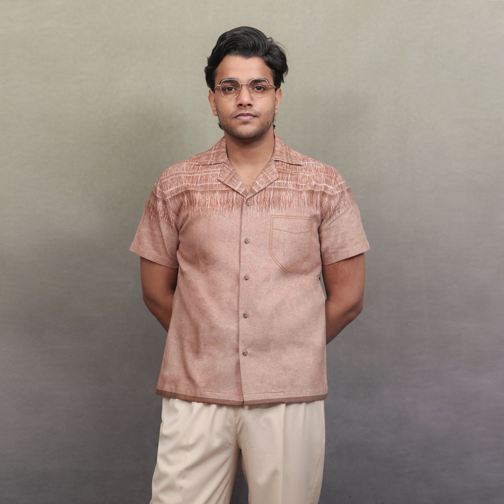 Kutch Brown Khadi Shirt