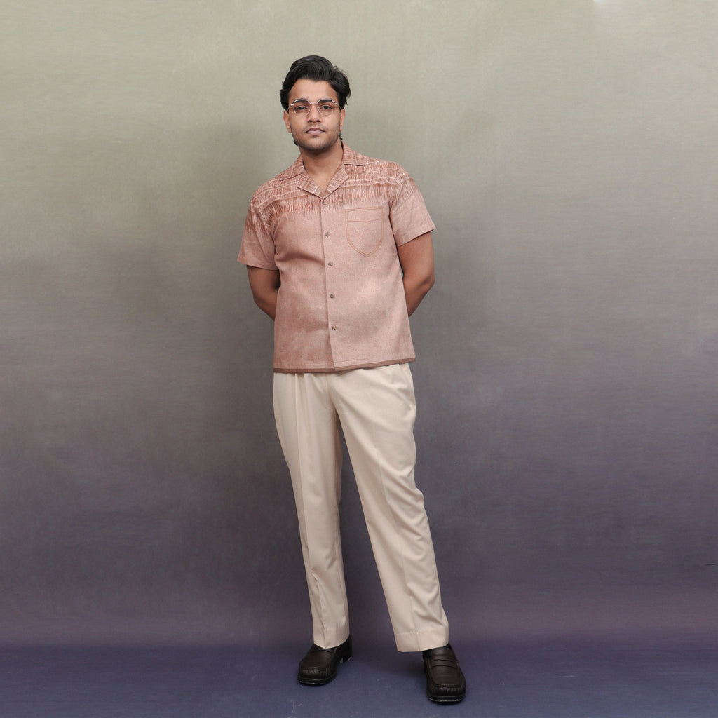 Kutch Brown Khadi Shirt