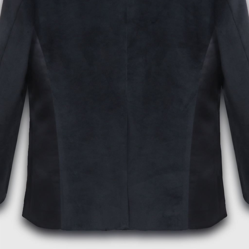 Black Tailored Fit Evening Jacket