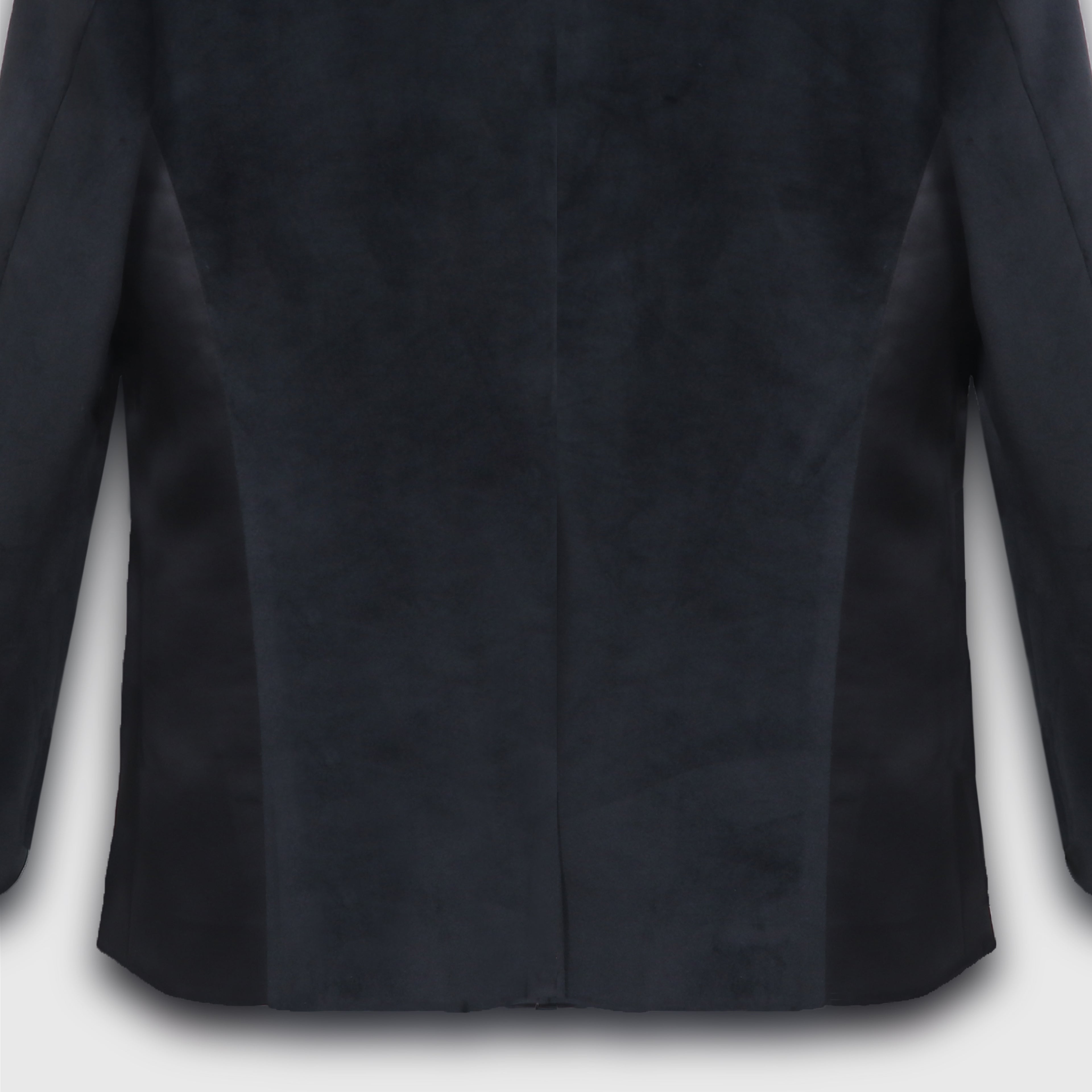 Black Tailored Fit Evening Jacket