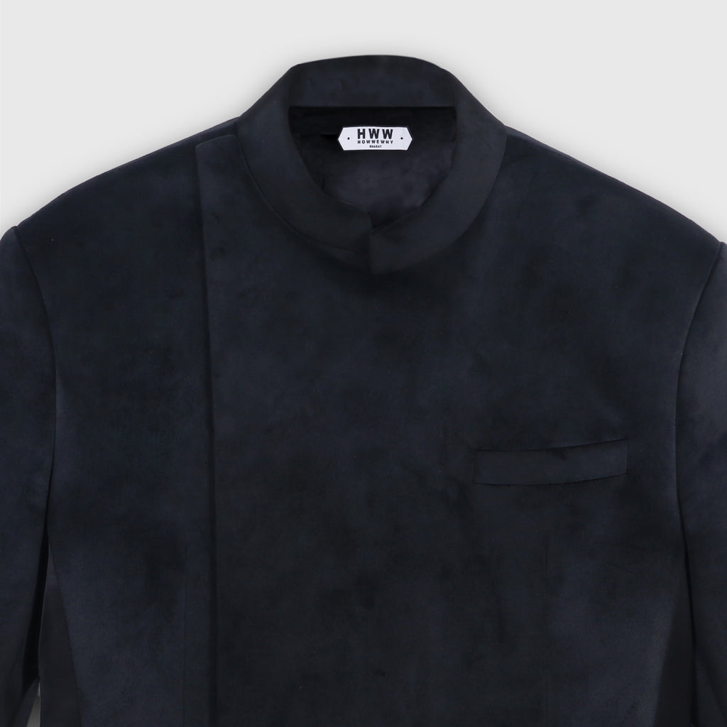 Black Tailored Fit Evening Jacket