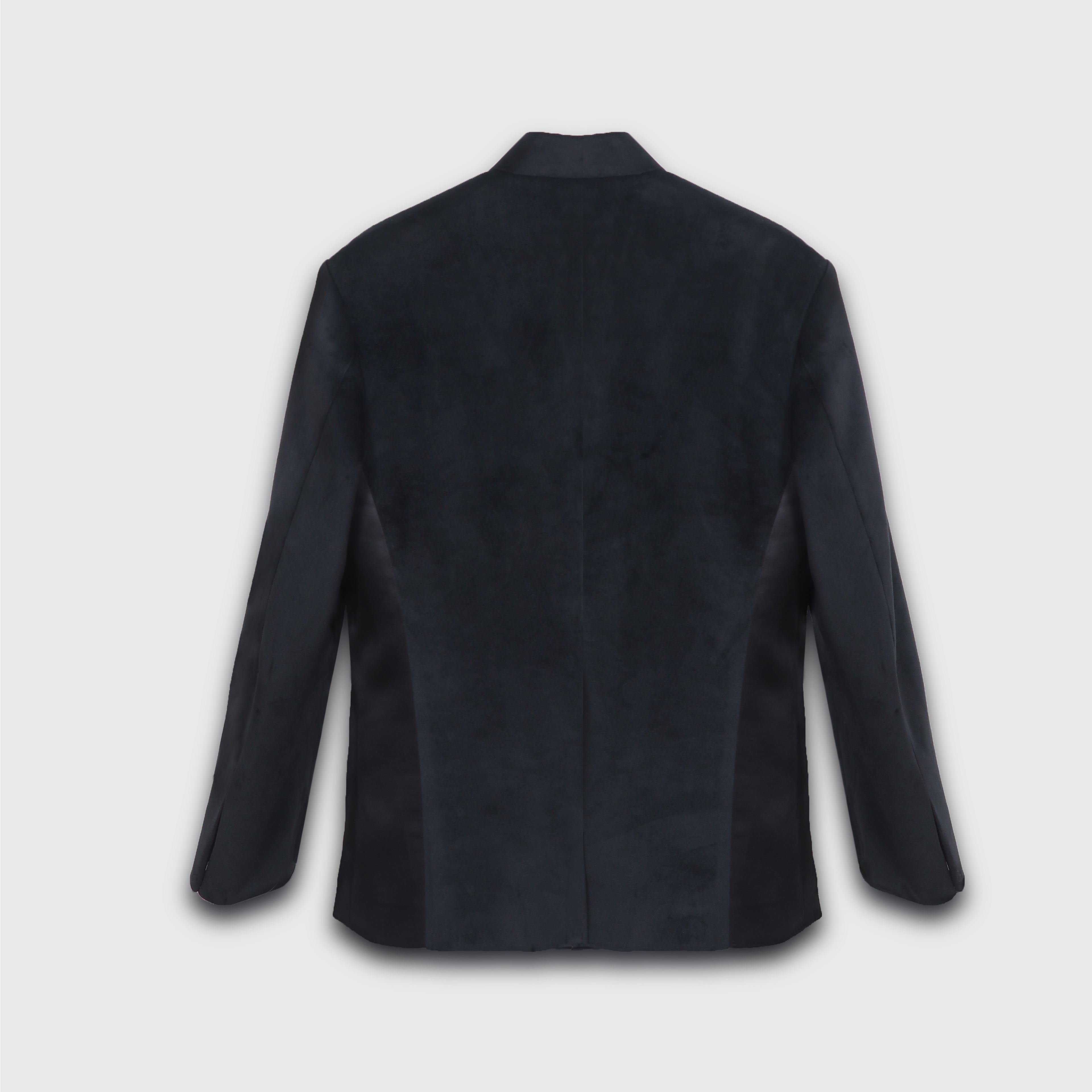 Black Tailored Fit Evening Jacket