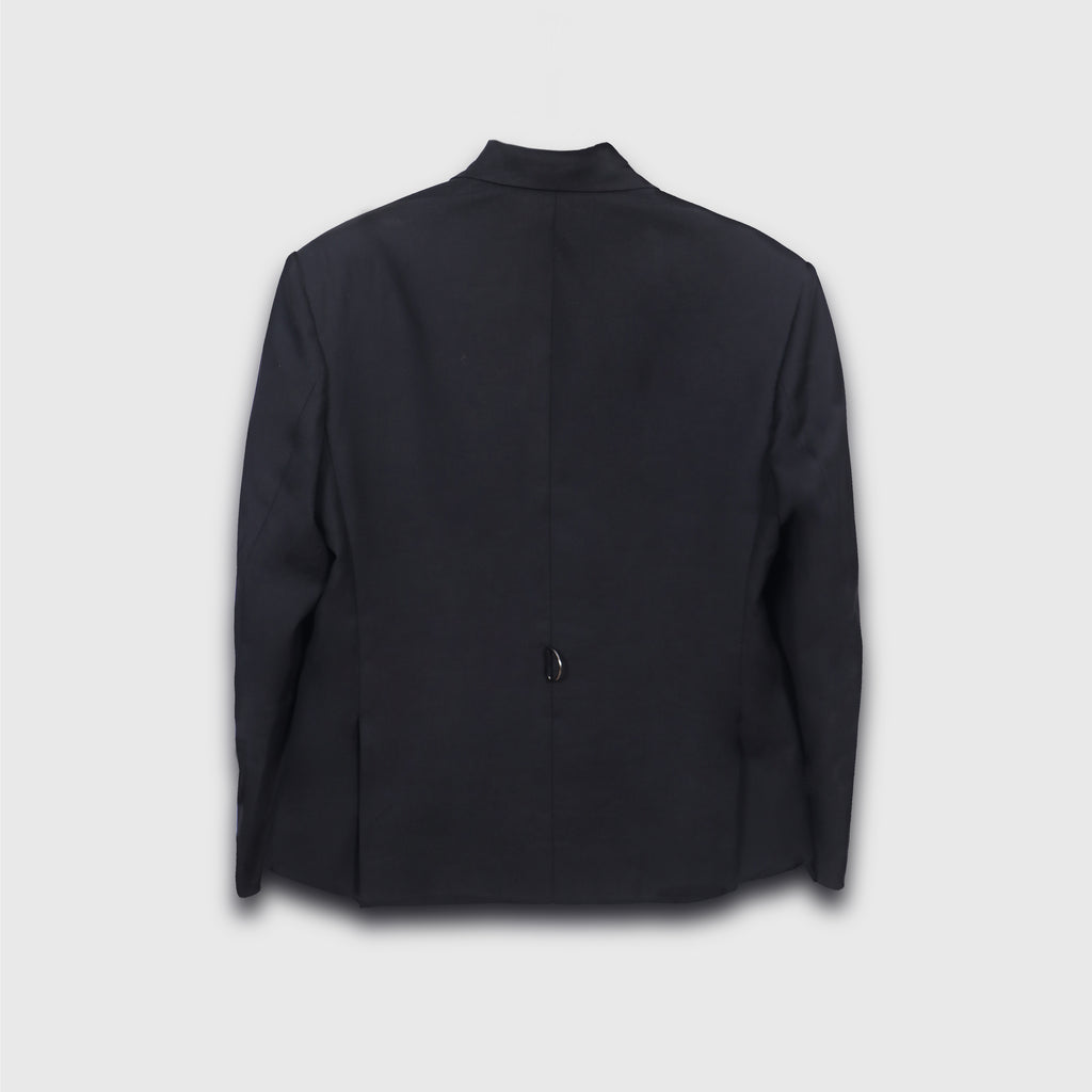 Black Single Breasted Blazer
