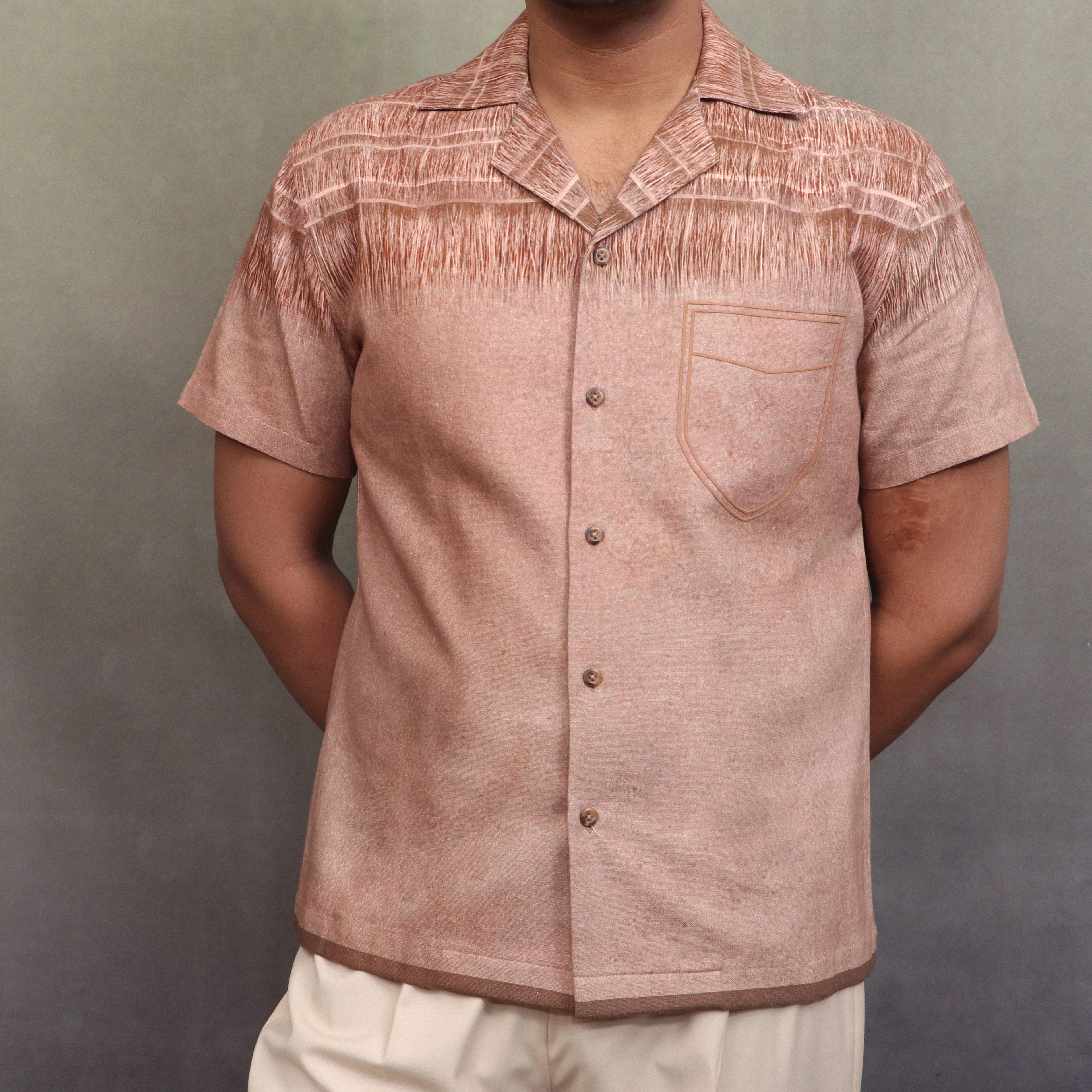 Kutch Brown Khadi Shirt