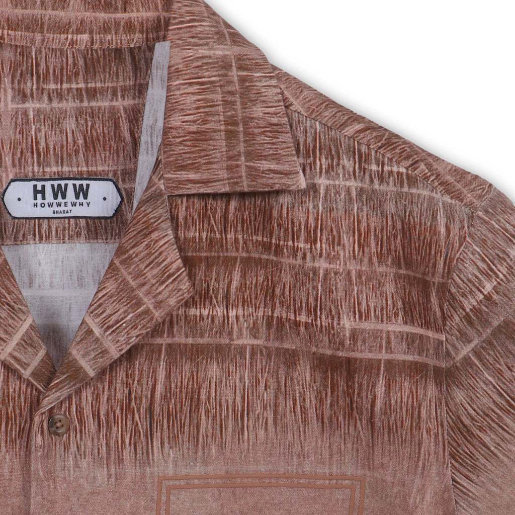 Kutch Brown Khadi Shirt