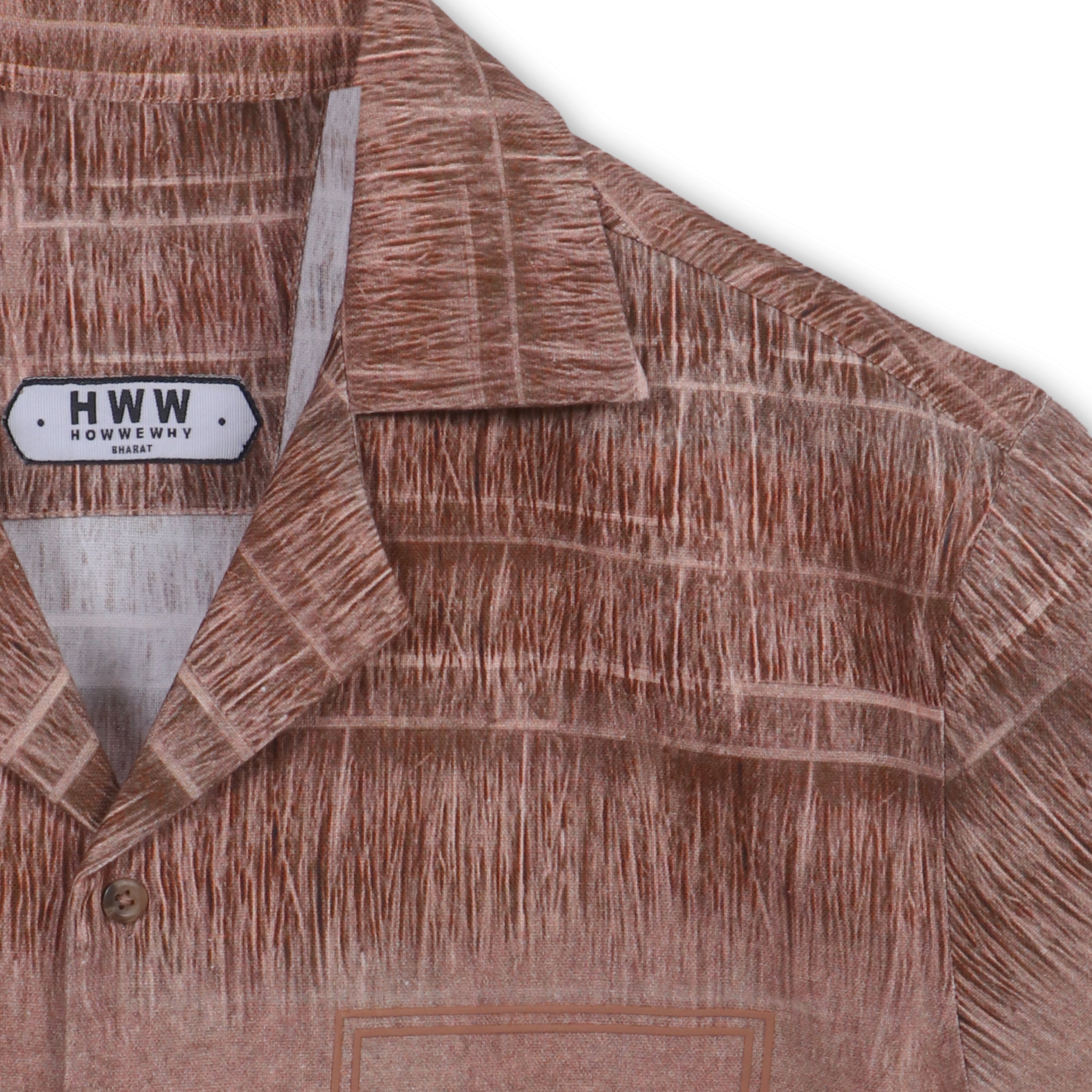 Kutch Brown Khadi Shirt