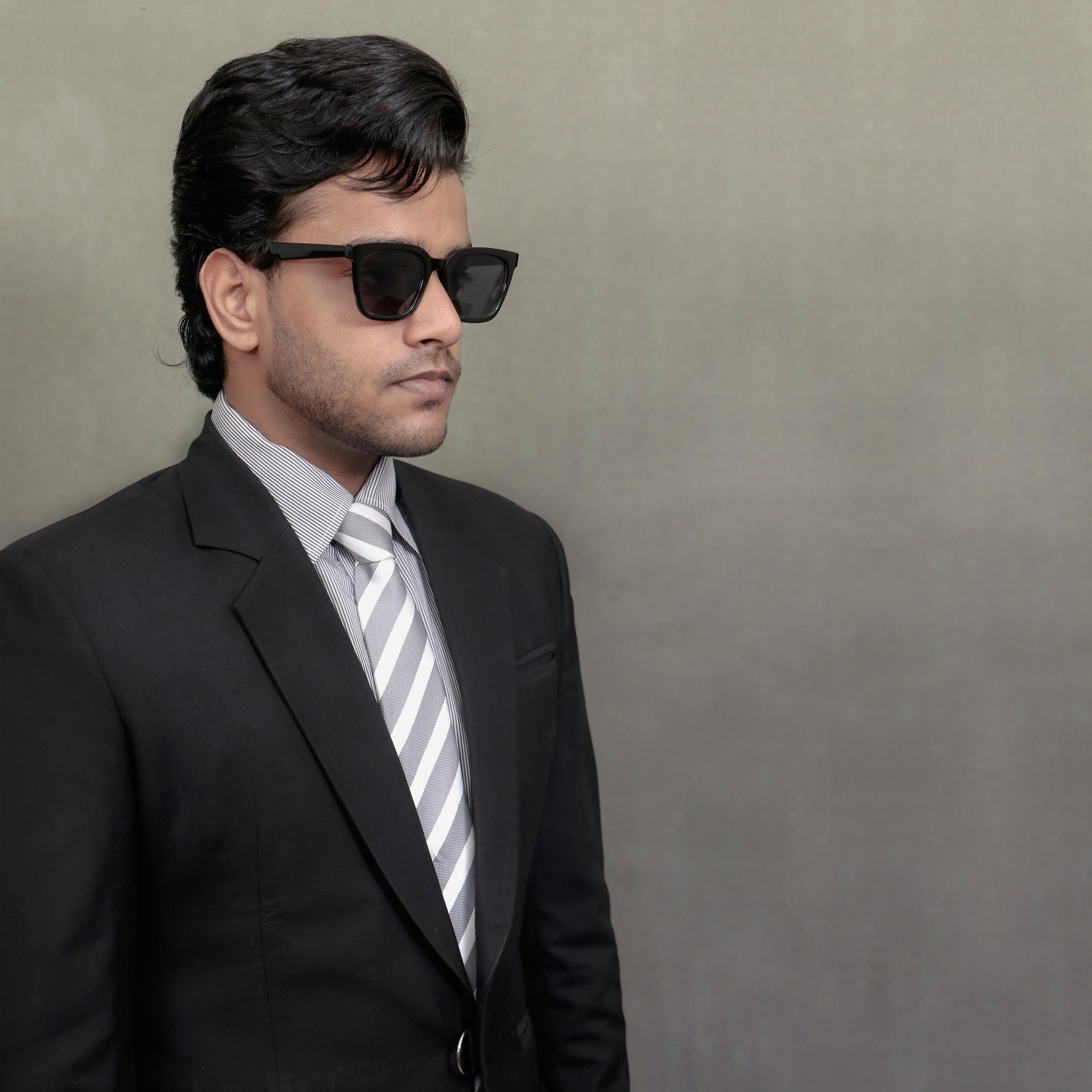 Black Single Breasted Blazer